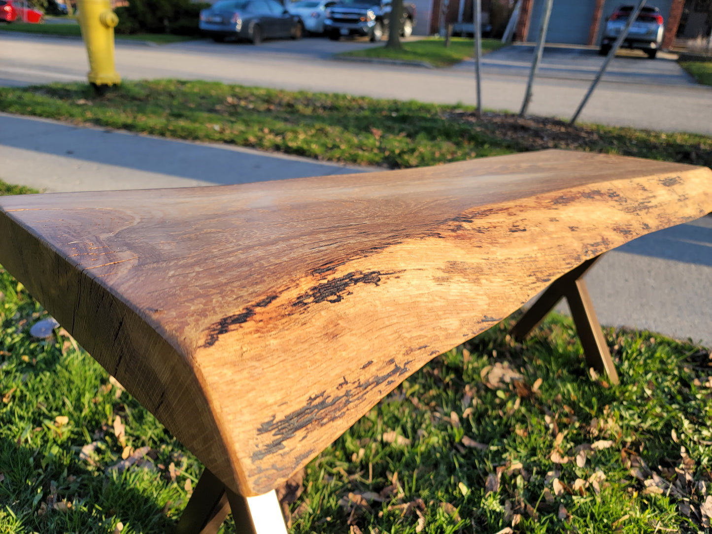 Coffee Table / Bench - White Oak