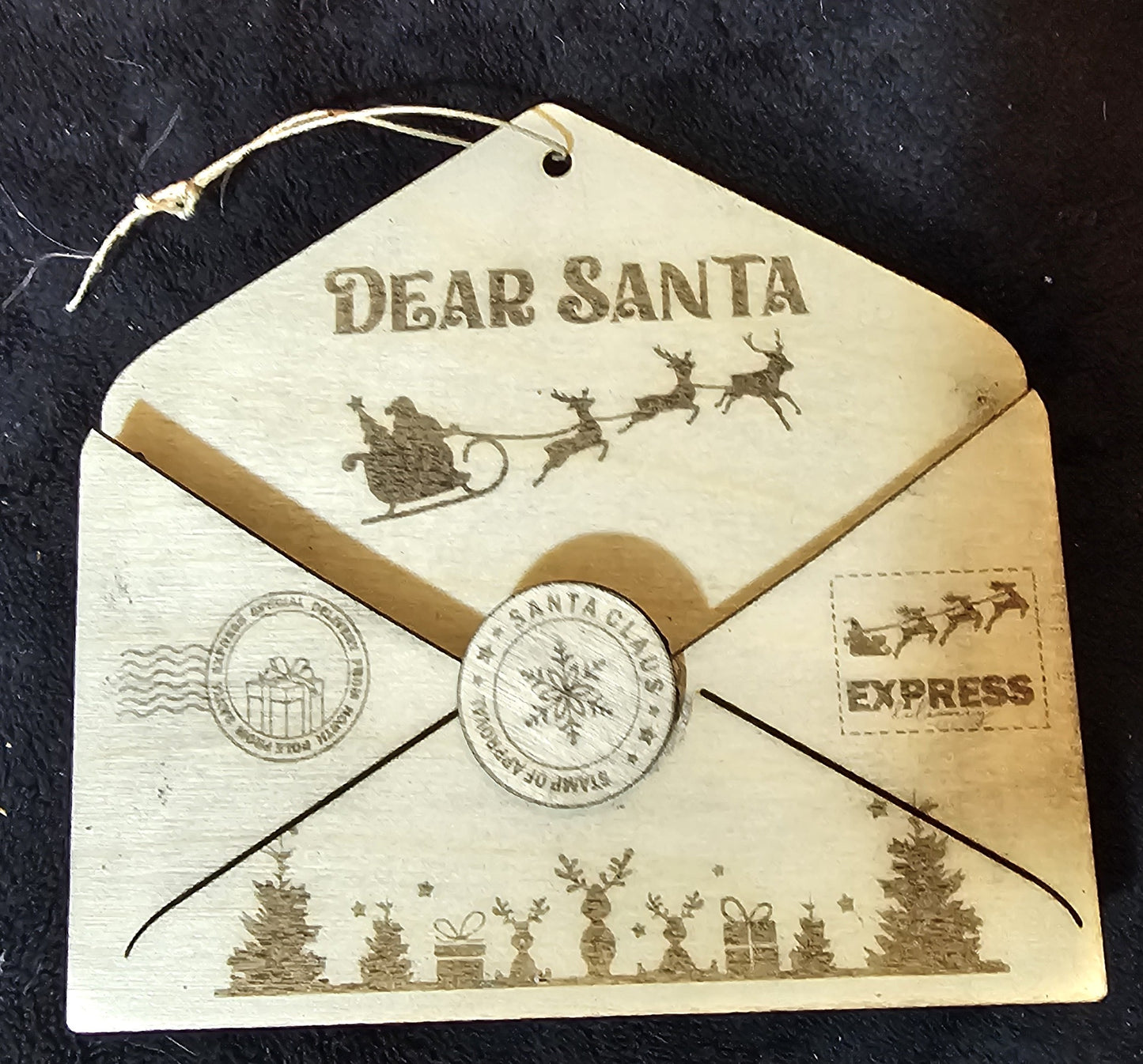 Dear Santa Christmas Ornament